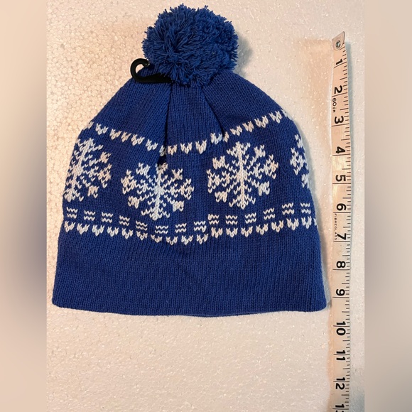 NWT - Junction fleece lined beanie. Blue & white. Bundle & save! - Picture 2 of 4